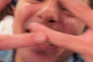 尼克斯铁杆球迷都不敢相信啊！甜茶赛后激情庆祝！！